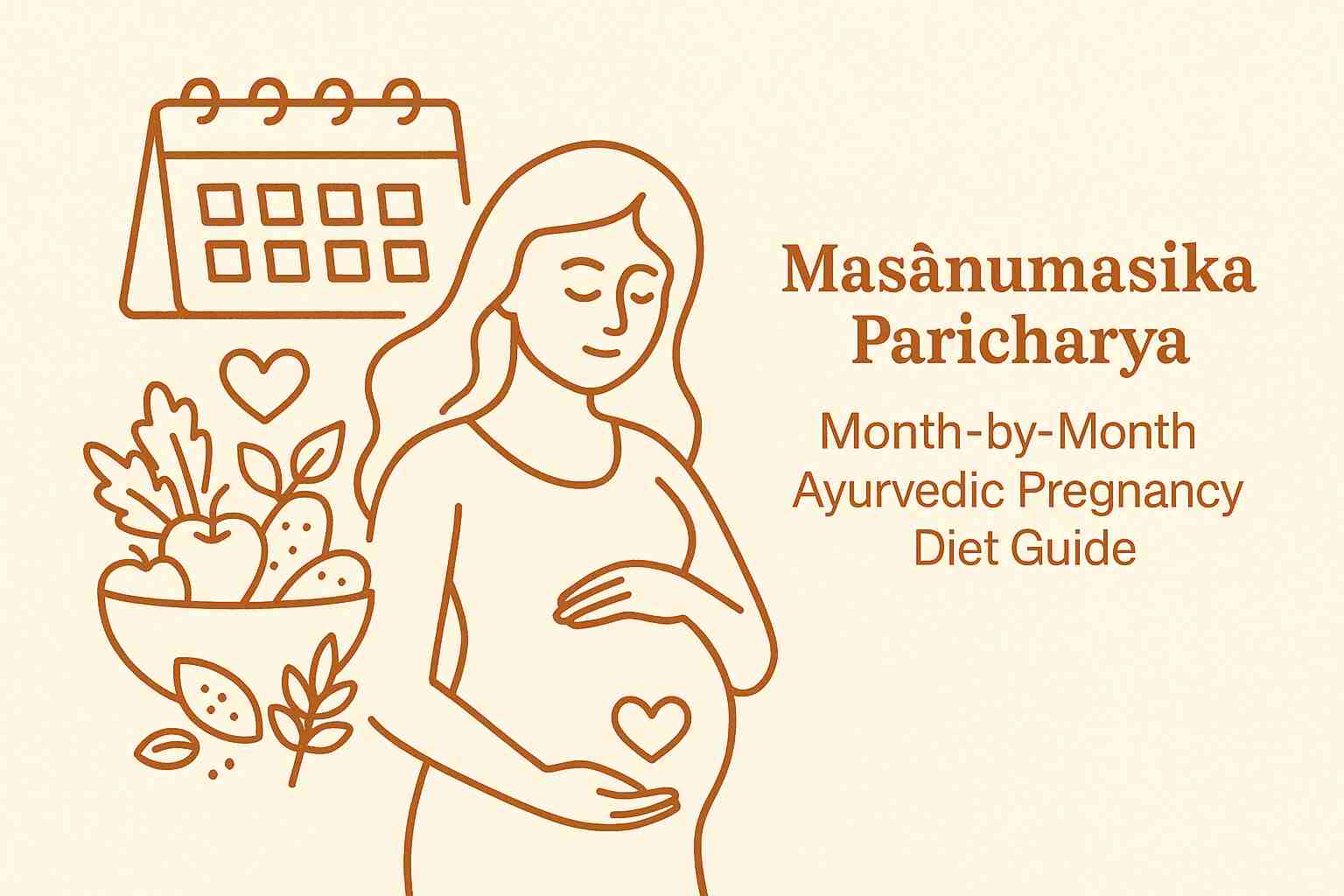 Masānumasika Paricharya: Month-by-Month Ayurvedic Pregnancy Diet Guide