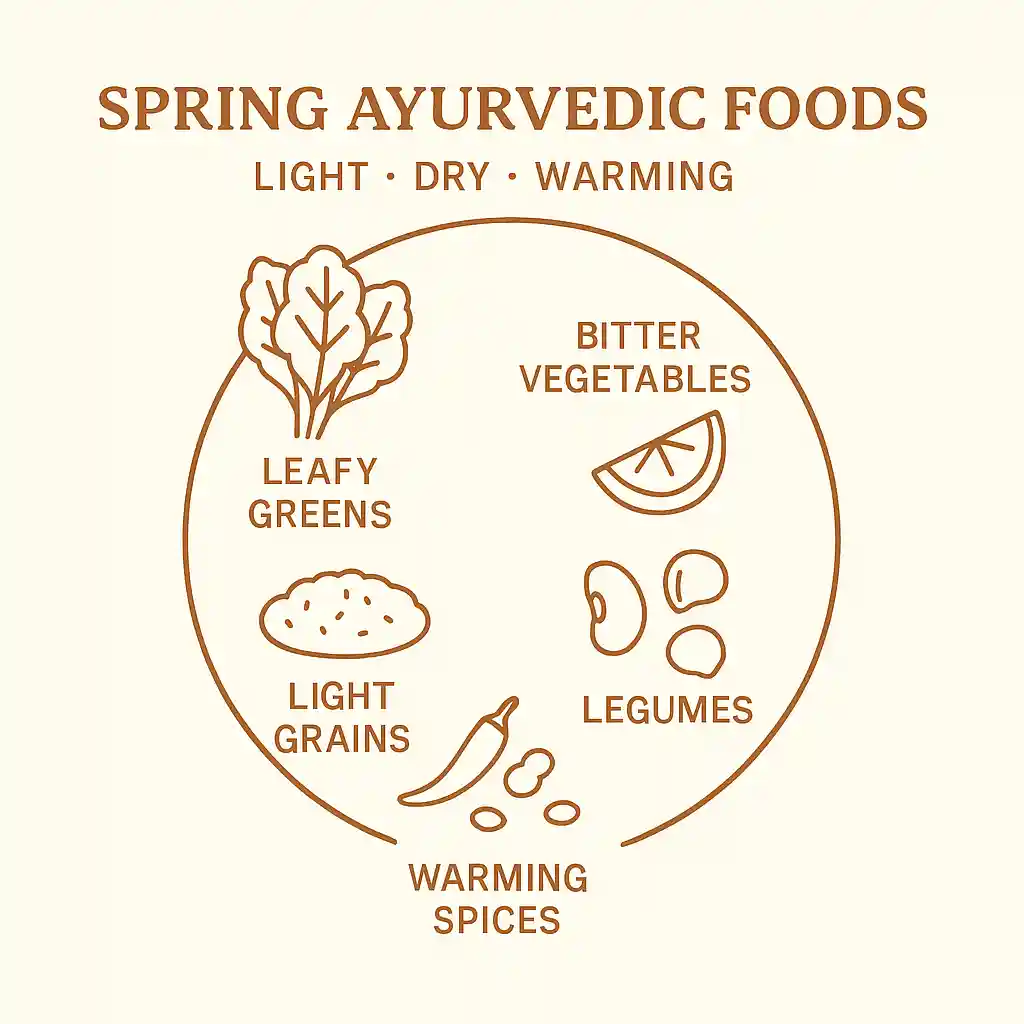 Ayurvedic Diet for Spring (Kapha Season)