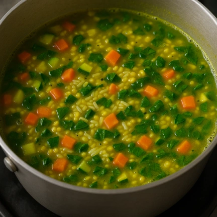 Cook with Water and Vegetables